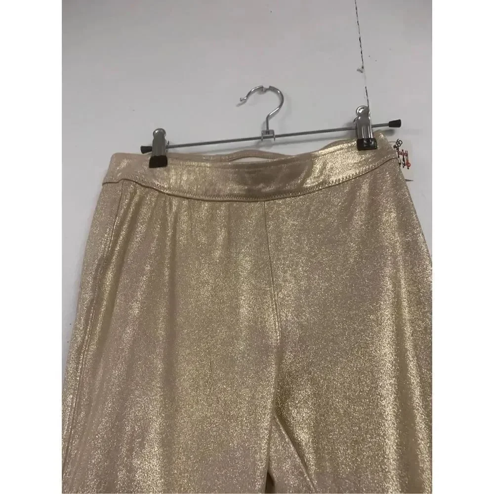 Free People Metallic Leggings